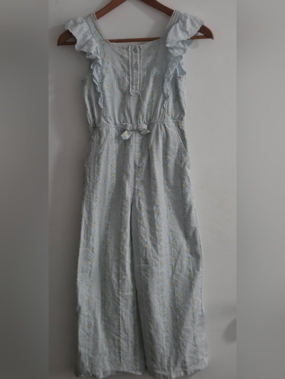 Tommy Bahama Girls Jumpsuit Size 8 Mint Green